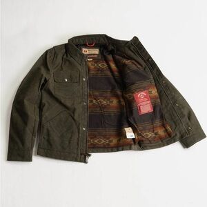 Iron & Resin Dark Olive cruiser jacket